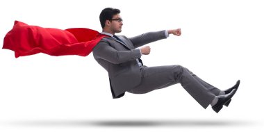 Komik kavramında sanal araba işadamı