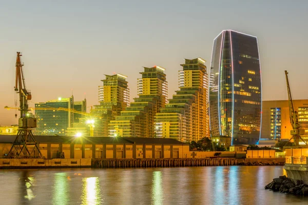 Baku - juli 10, 2015: Port Baku den 10 juli i Baku, Azerbajdzjan. — Stockfoto