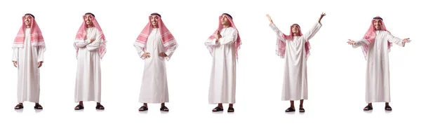 백인들에게 고립된 아랍 남자 — 스톡 사진
