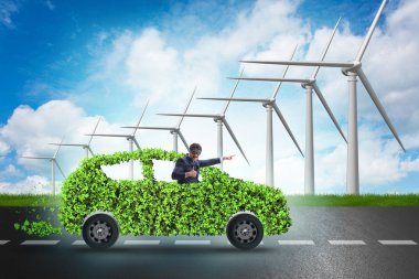 Yel elektrikli otomobil konsepti