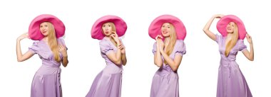 Moda dünyasında genç bir kadın