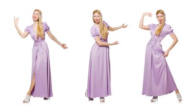 Moda dünyasında genç bir kadın