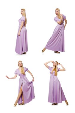 Moda dünyasında genç bir kadın