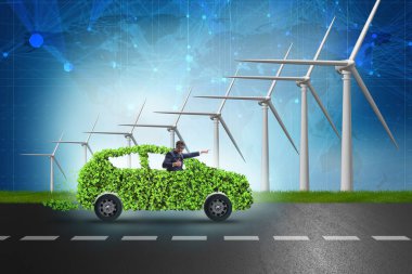Yel elektrikli otomobil konsepti