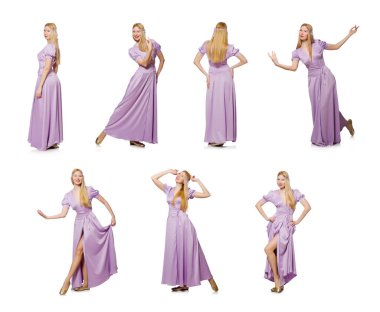 Moda dünyasında genç bir kadın