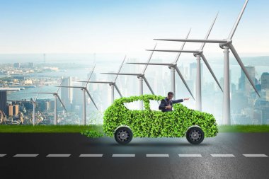 Yel elektrikli otomobil konsepti