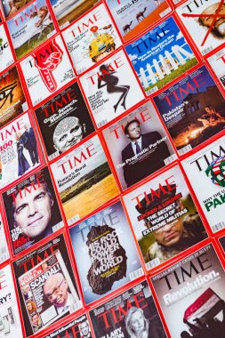 New York - 7 Mart 2017: Time Magazine, New York,