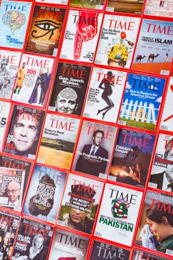 New York - 7 Mart 2017: Time Magazine, New York,