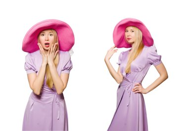 Moda dünyasında genç bir kadın