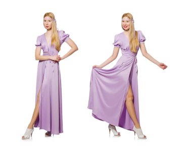 Moda dünyasında genç bir kadın