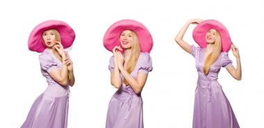 Moda dünyasında genç bir kadın