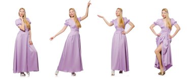 Moda dünyasında genç bir kadın