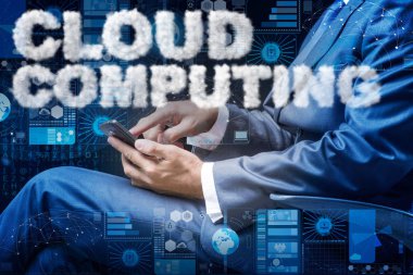 IT konseptinde bulut depolama