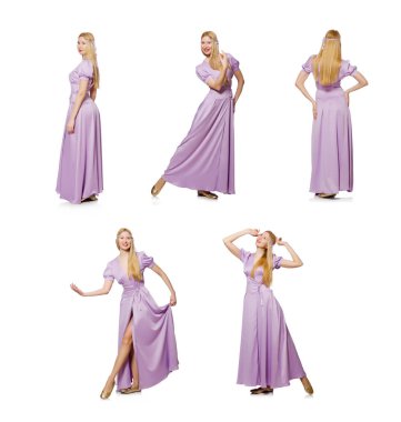 Moda dünyasında genç bir kadın