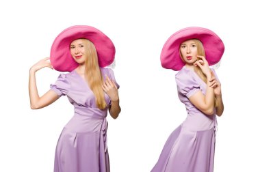 Moda dünyasında genç bir kadın