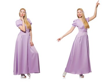 Moda dünyasında genç bir kadın