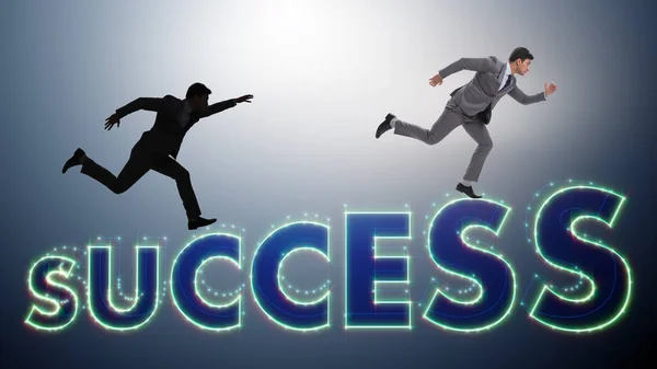 Zakenman in succes business concept — Stockfoto