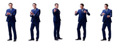 Evlilik teklifi yapan bir adamın romantik konsepti.