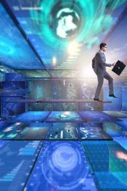 Soyut iş kavramında iş adamı