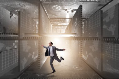 Soyut iş kavramında iş adamı