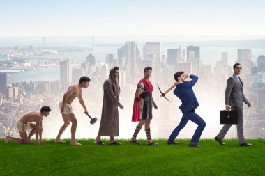 İnsanoğlunun eski çağlardan modern çağlara gelişimi