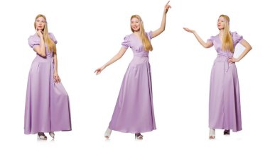 Moda dünyasında genç bir kadın