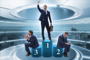 İş adamı yarışma konseptinde birinci oldu