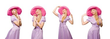 Moda dünyasında genç bir kadın