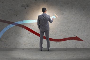 İşadamı kavramı tahmin içinde Çizelgeler çizim