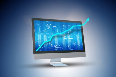 İş çizelgeleriyle illüstrasyon - 3D görüntüleme