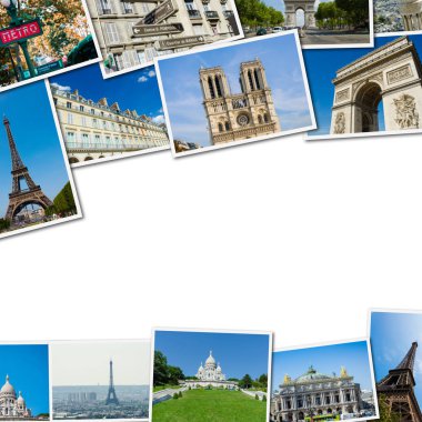Kolaj paris fotoğraf toplama