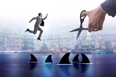 İş risk kavramında el kesimi halat