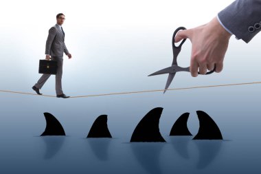 İş risk kavramında el kesimi halat