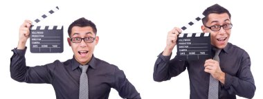 komik adam film tokmağı ile