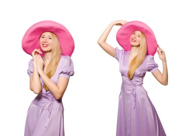 Moda dünyasında genç bir kadın