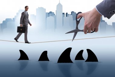 İş risk kavramında el kesimi halat