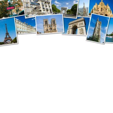 Kolaj paris fotoğraf toplama