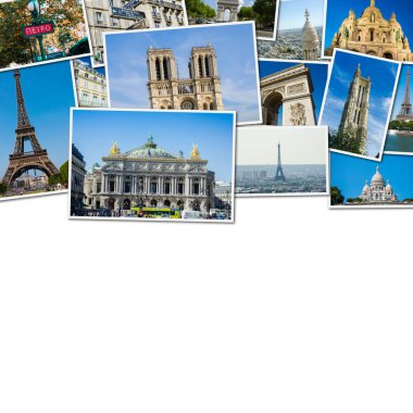 Kolaj paris fotoğraf toplama