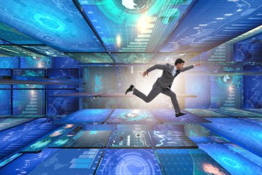 Soyut iş kavramında iş adamı