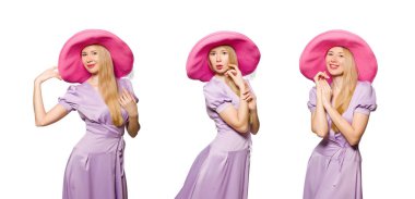 Moda dünyasında genç bir kadın