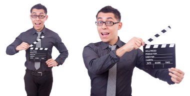 komik adam film tokmağı ile