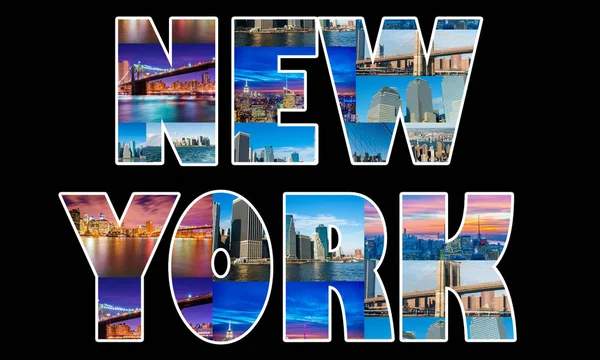 Collage de photos de New York — Photo