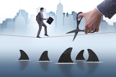 İş risk kavramında el kesimi halat