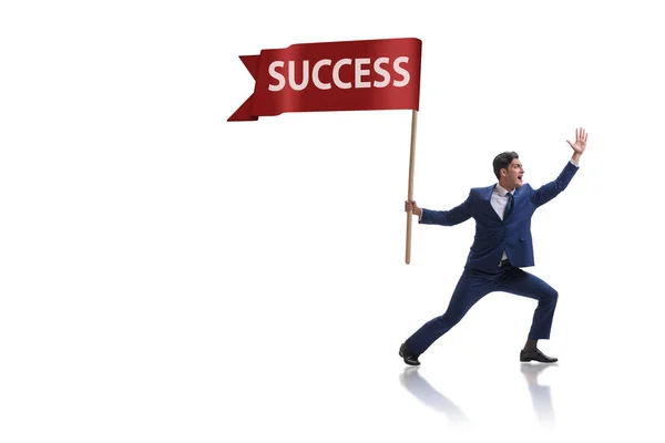 Zakenman in succes business concept — Stockfoto