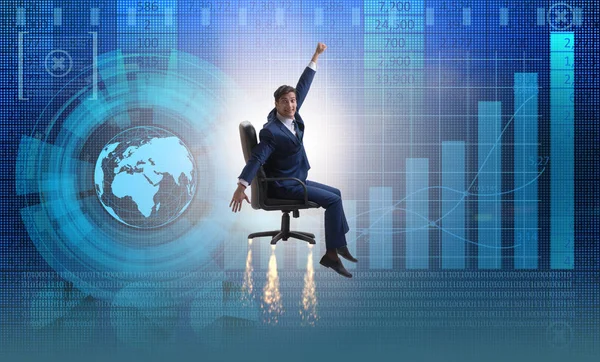 Ekonomik büyüme kavramında iş adamı