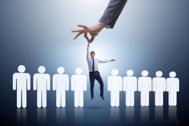 En iyi çalışanı seçerek işe alma konsepti