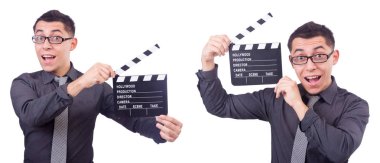 komik adam film tokmağı ile