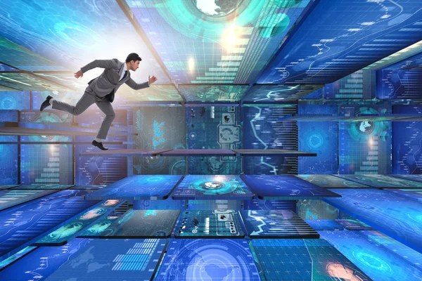 Soyut iş kavramında iş adamı