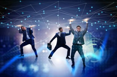 İş adamları ağ ağını kavramsal olarak destekliyor