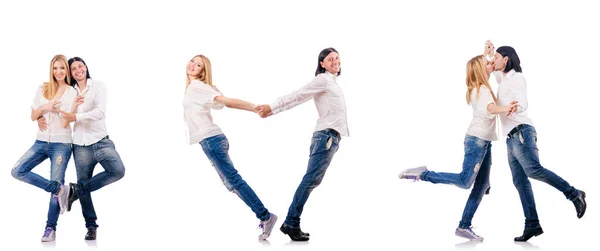Pair of man and woman — Stock Photo, Image